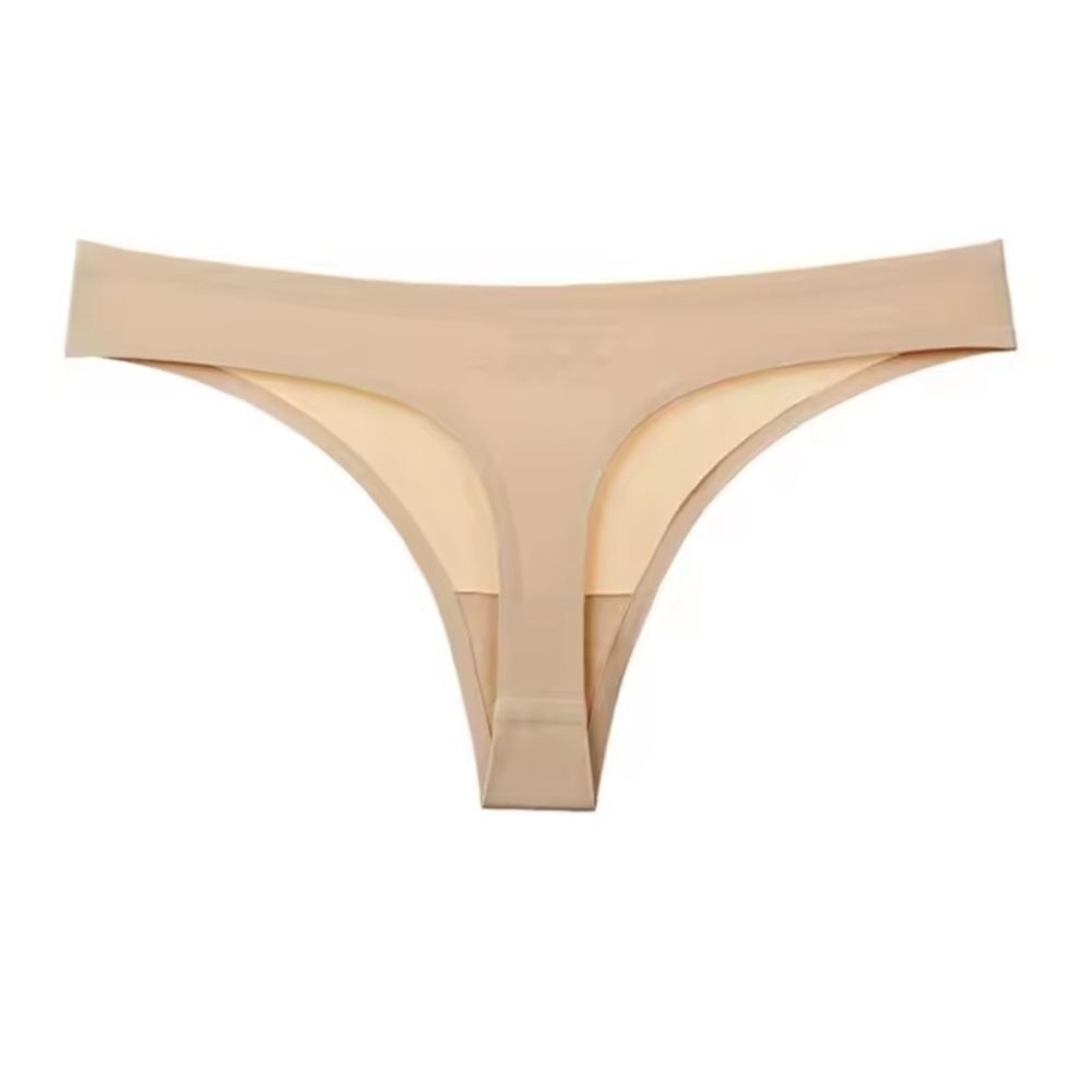 New! Seamless Nude Beige Thong Size XXS - XS